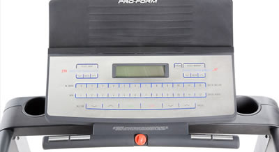 proForm 11.5 competitor treadmill console