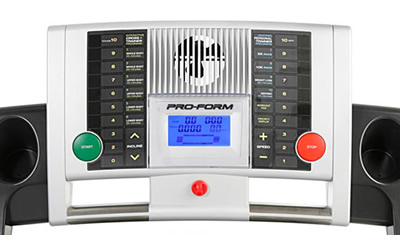 proform crosswalk 500 treadmill console