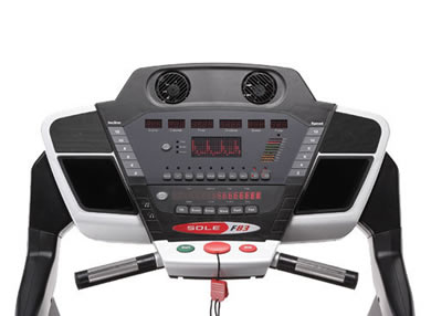 sole f83 treadmill console