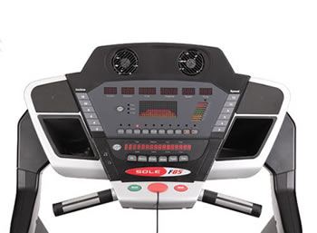 sole f85 treadmill console