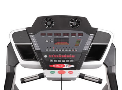 sole s77 treadmill console